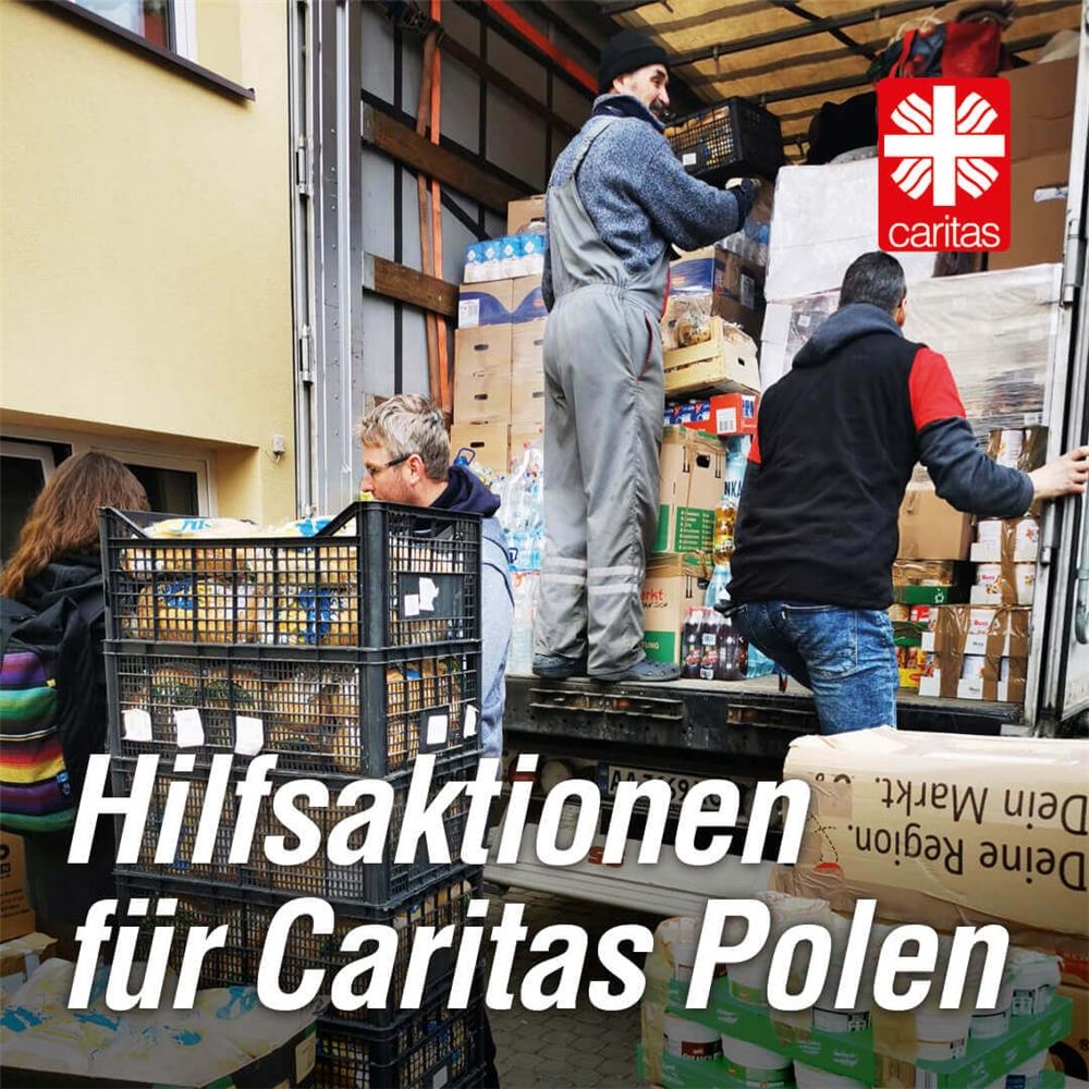 Hilfen für Caritas in Polen 