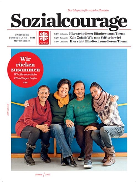 Cover Sozialcourage Ausgabe Sommer 2015