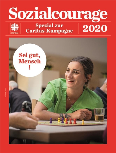 Titelbild des Heftes Sozialcourage-Spezial 2020