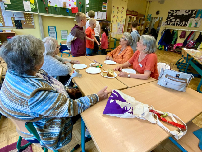 Schulbesuch Elisabethheim