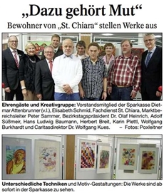 Bild zum PNP Artikel "Dazu gehört Mut" / Passauer Neue Presse