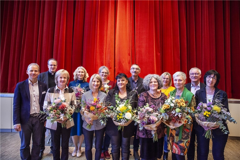 Gruppenbild der Geehrten