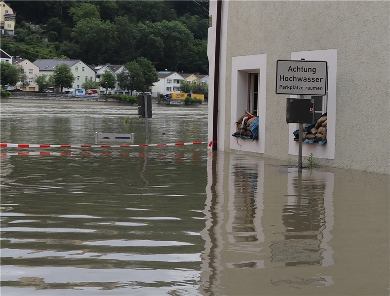Überflutung in Passau