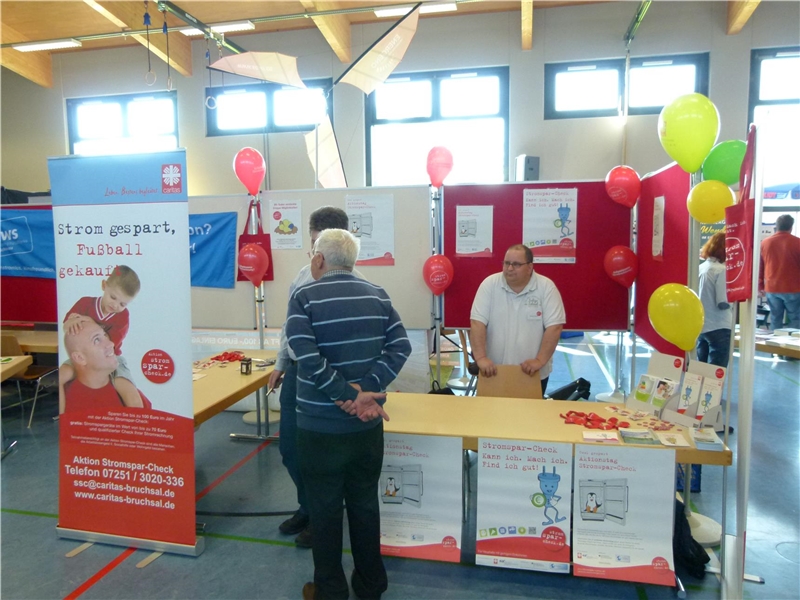 Info Stand StromSparCheck kraichgau Energietage 2017