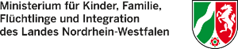 Logo des Ministeriums für Kinder, Familie, Flüchtlinge und Integration des Landes NRW