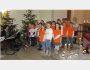 Die musikalische Gestaltung übernahm der Kinderchor: „Singvögel“ der Pfarrei St. Konrad Hacklberg