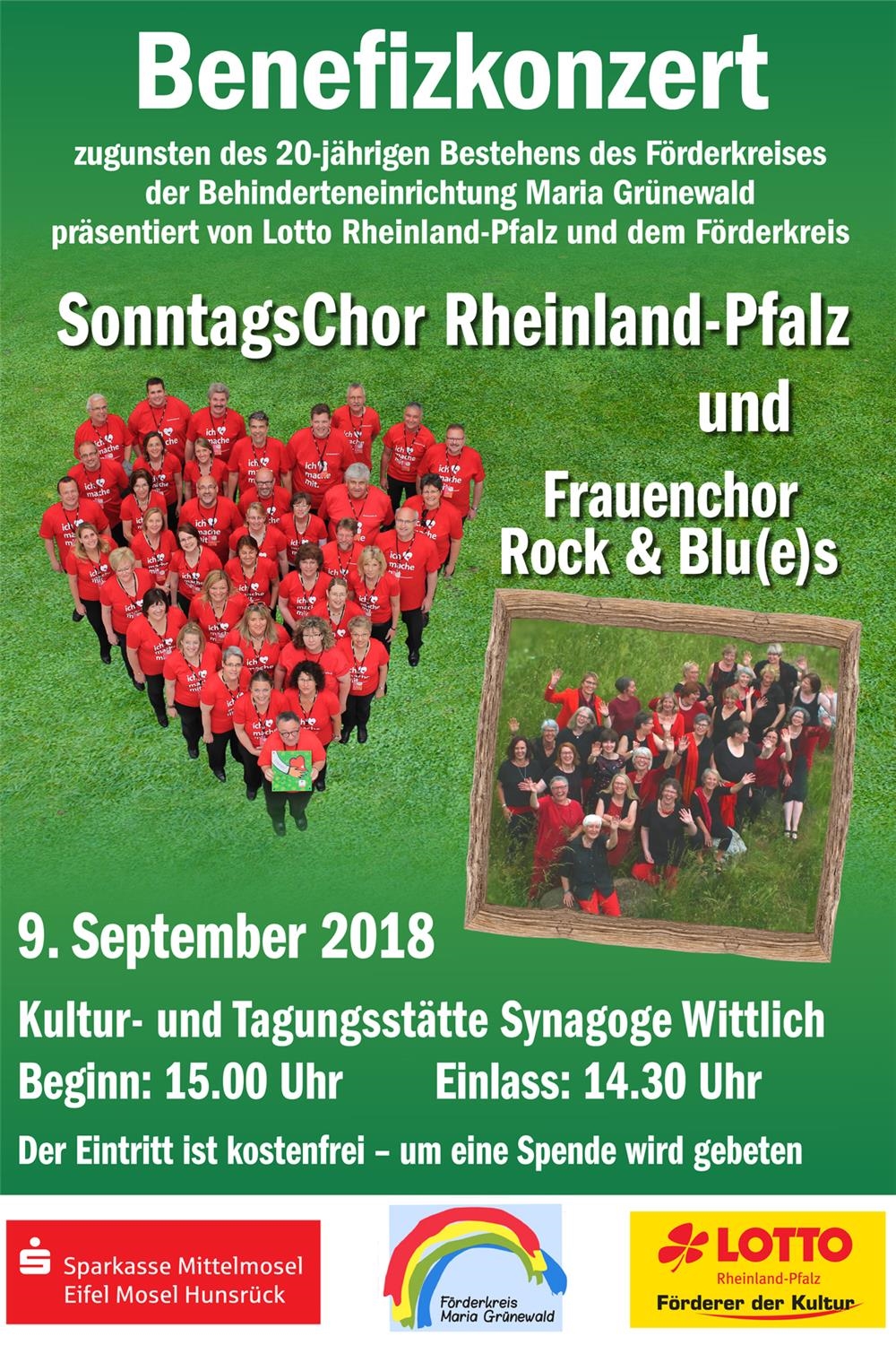 Plakat SonntagsChor Wittlich 