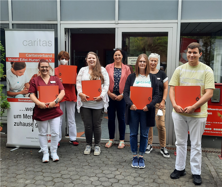 Nachwuchs an Auszubildenden in den Caritas-Sozialstationen