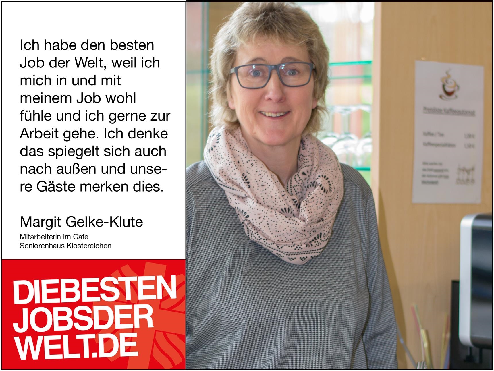 diebestenjobsderwelt - Margit Gelke-Klute (Foto: Miriam Konietzny)