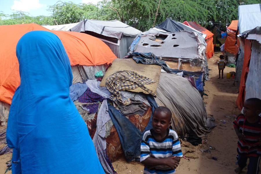 Somalia: Banadir Dürrevertriebene (Hussien Abdi Isak / WARDI)