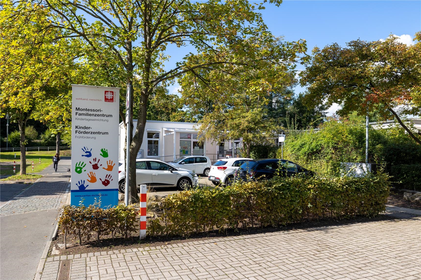 Kita Montessori Kinderhaus Scharnhorst Außenansicht 