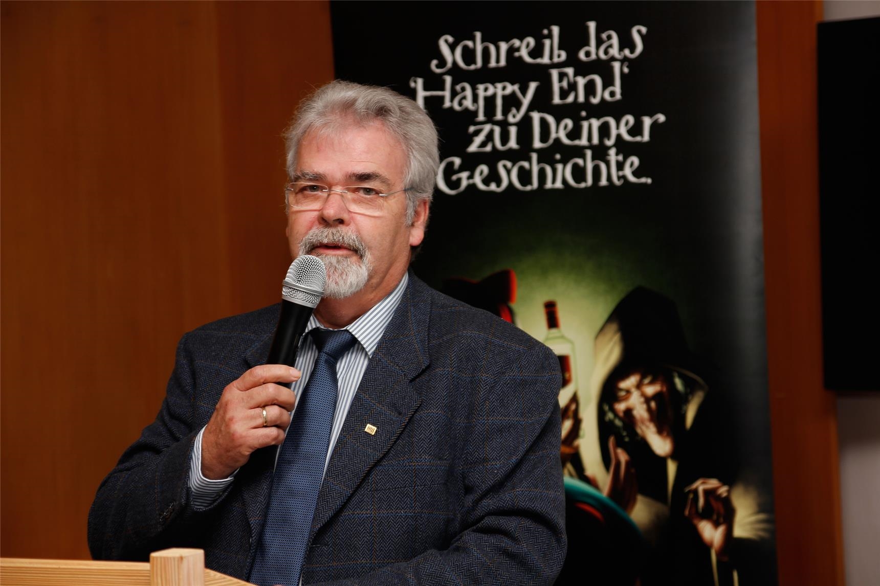 Reinhard Prybill, Stellvertretender Vorsitzender des Kreuzbundes in der Erzdiözese München-Freising. (Bernhard Gattner)