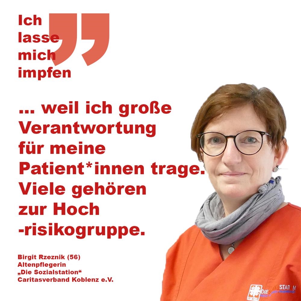 Birgit Rzeznik Altenpflegerin Caritasverband Koblenz 