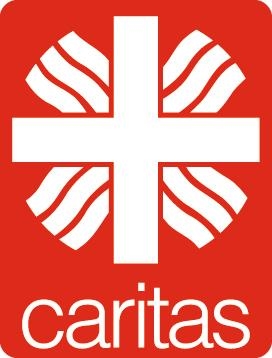 Logo der Caritas (Flammenkreuz)