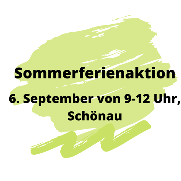 Schönau: Sommerferienaktion