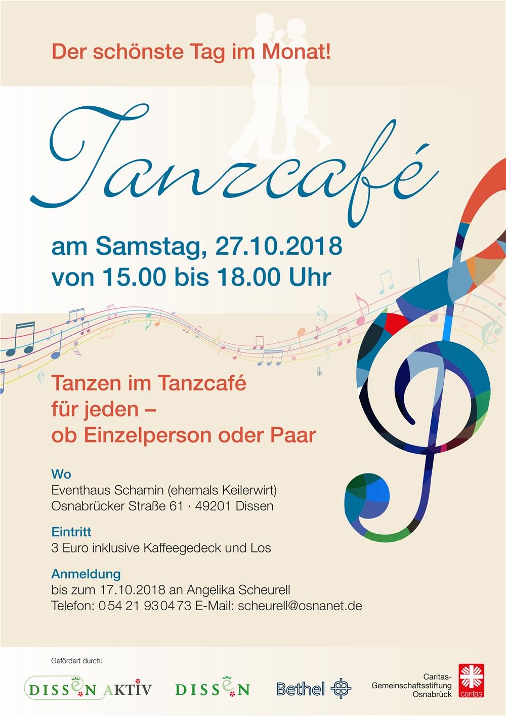 Plakat Tanzcafe 