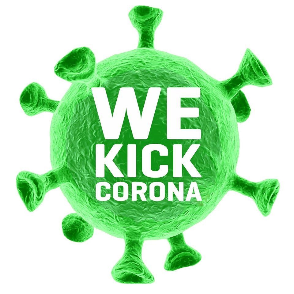 #wekickcorona 