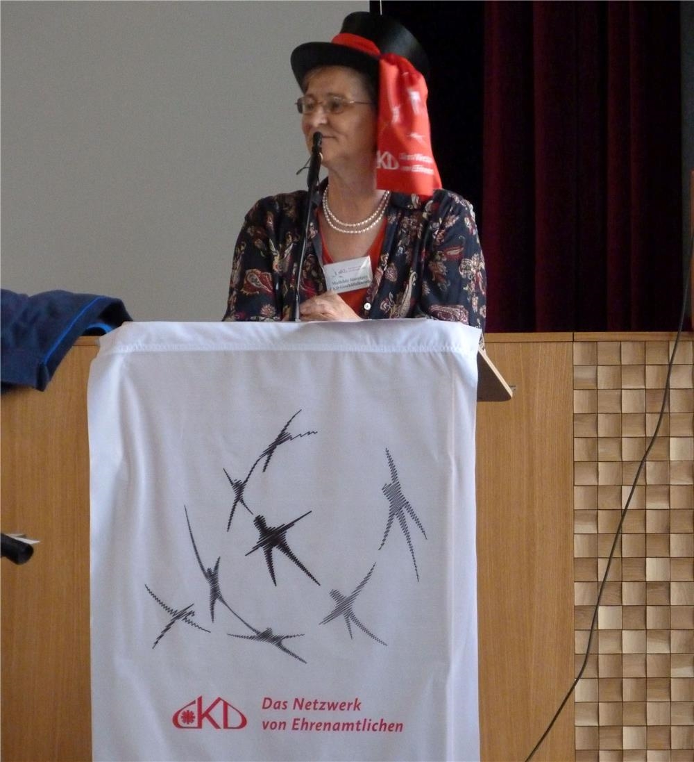 2019: Diözesanes Treffen in Rastatt - Verabschiedung Mathilde Roentgen (CKD-Diözesanverband)