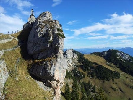 Fantastische Sicht Am Wendelstein in den Bayerischen Alpen. (Hans-Peter Schenkel, Caritas)