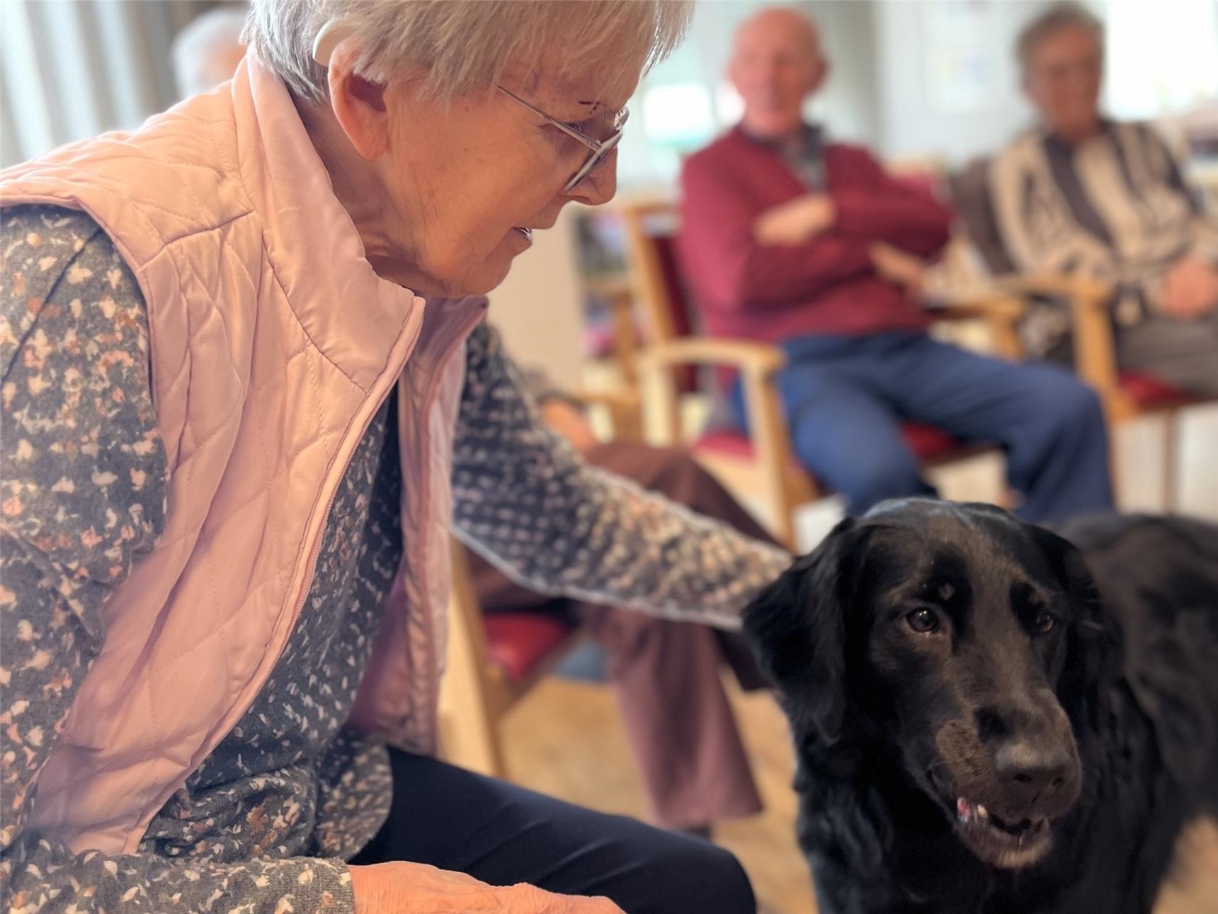 Who let the DOG out! (Foto: Caritas-St. Elisabeth Pflegedienst)