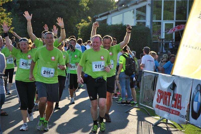 Firmenlauf 2015 - Zieleinlauf 