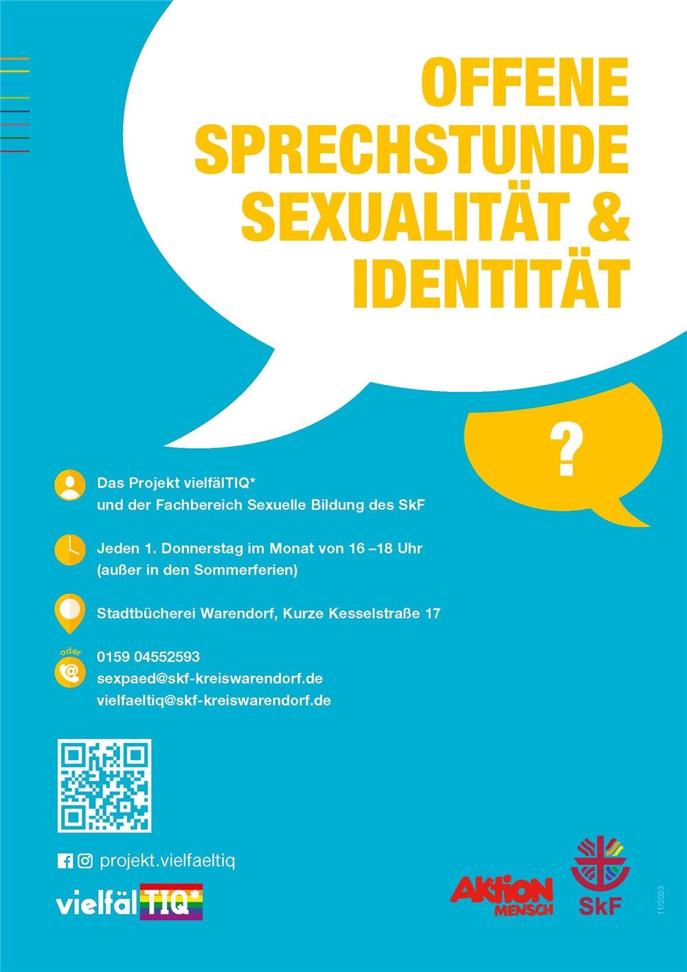 Offene Sprechstunde Identität Sexualität Partnerschaft