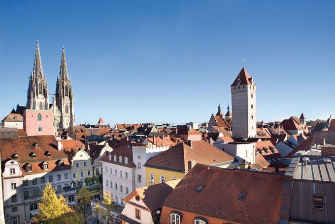 Blick über die Dächer der Regensburger Altstadt (© Regensburg Tourismus GmbH)