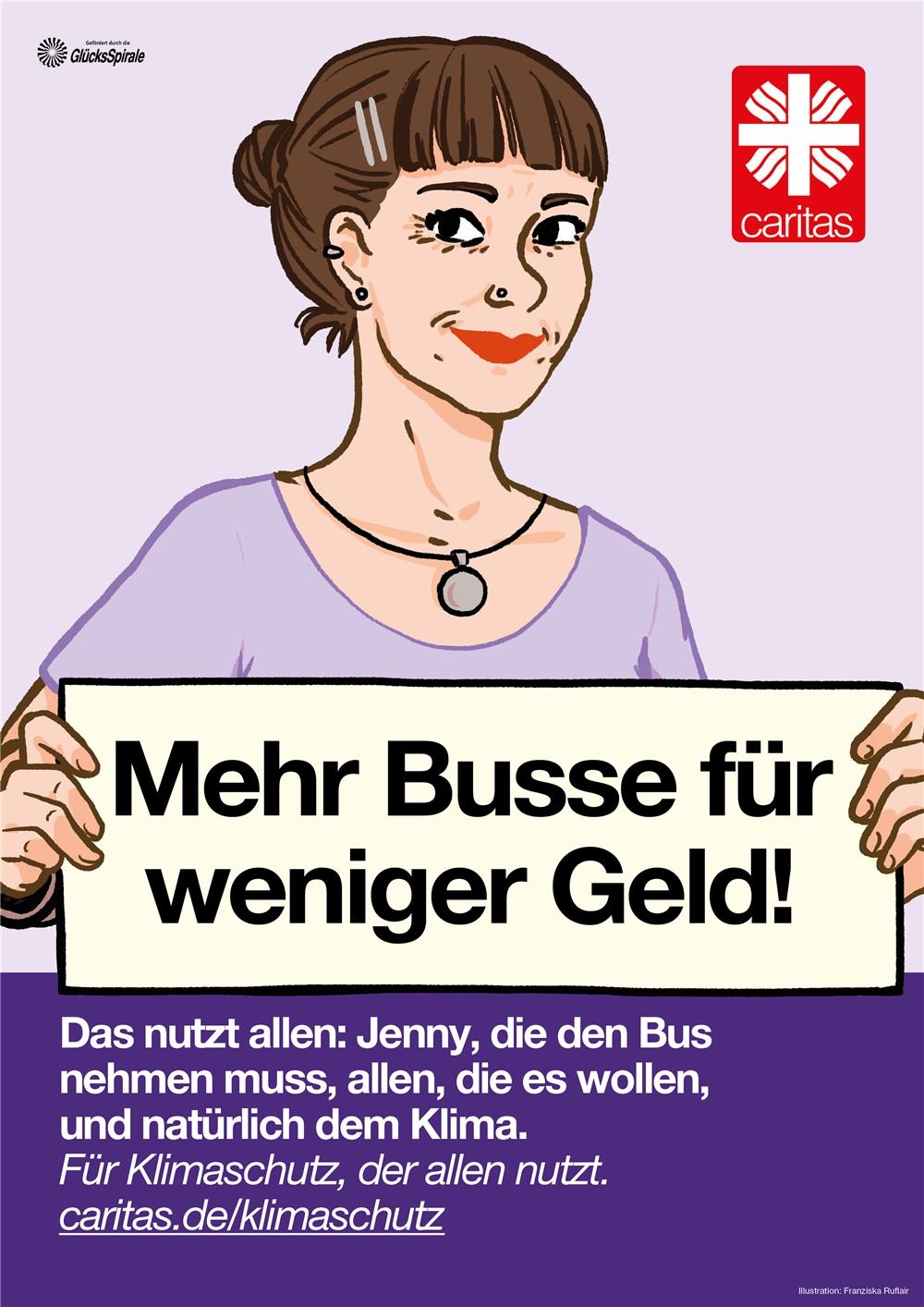Jahreskampagne 2023 Plakat Bus 