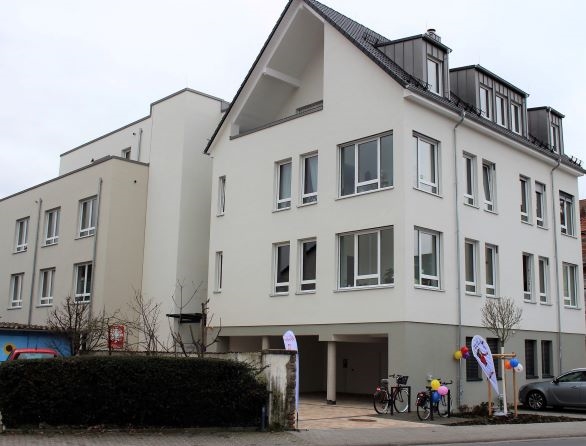 Haus Marillac liegt zentral und dennoch ruhig am Rande der Bensheimer Innenstadt  (Caritasverband Darmstadt e. V.)