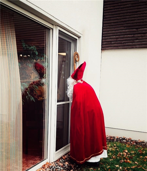 der Nikolaus steht vor der Tür