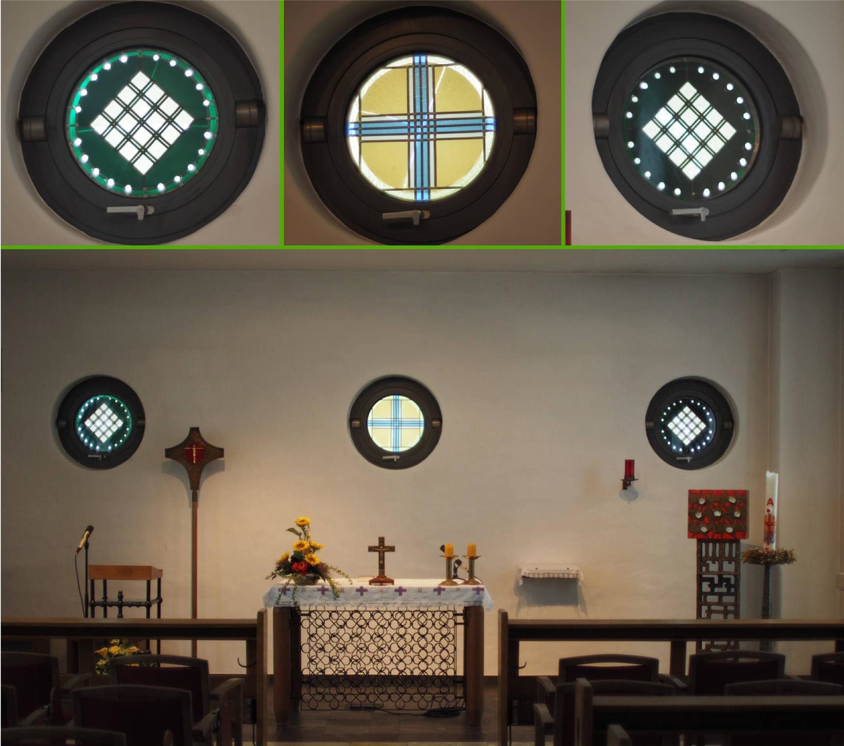 Altarfenster Kapelle 