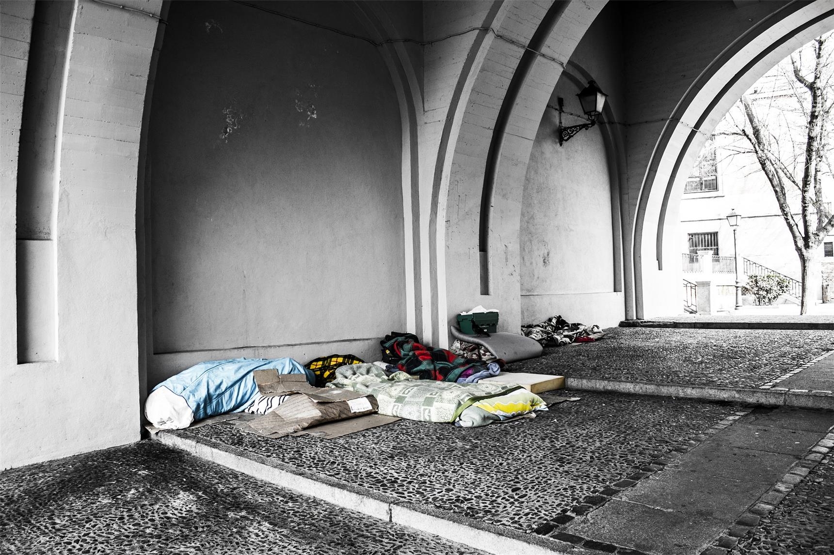 Symbolbild Obdachlos Wohnungslos