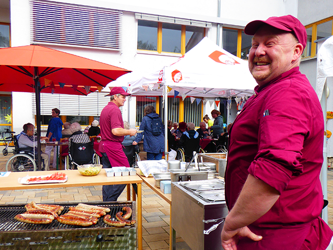 Abschluss Grillsaison im Elisabethheim 