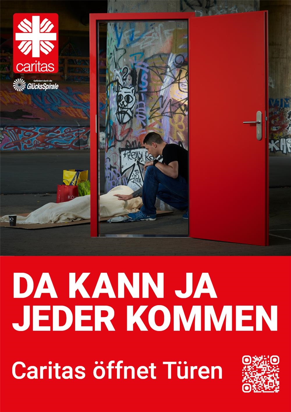 Plakat Wohnungsloseigkeit - Hochformat 