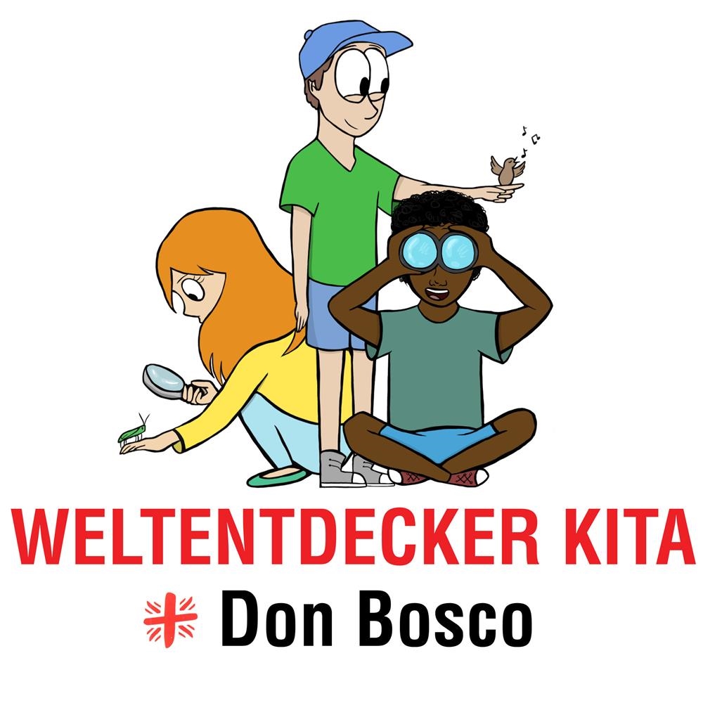 Logo Weltentdecker Kita Don Bosco