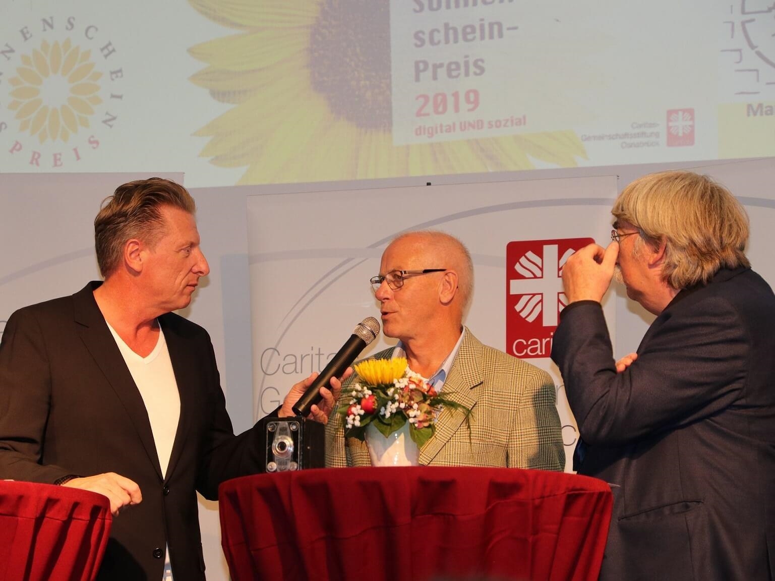Ludger Abeln, Werner Rohdenburg und Gerrit Schulte 