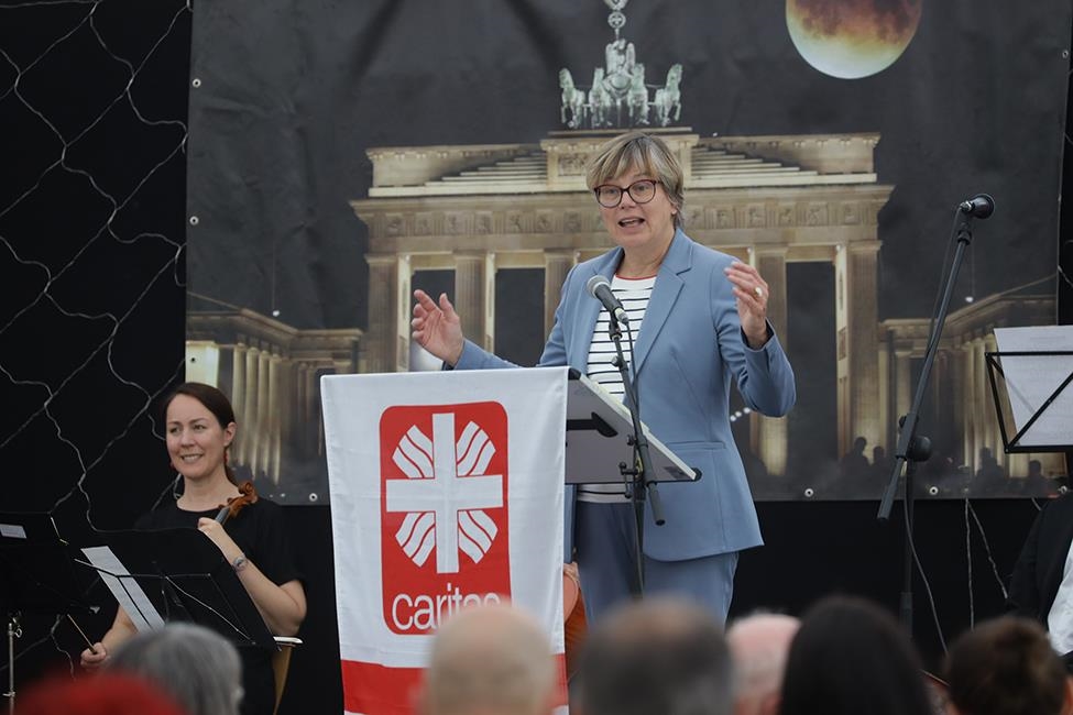Eva Maria Welskopp-Deffaa, Präsidentin des Deutschen Caritasverbandes (Annette Zoepf)