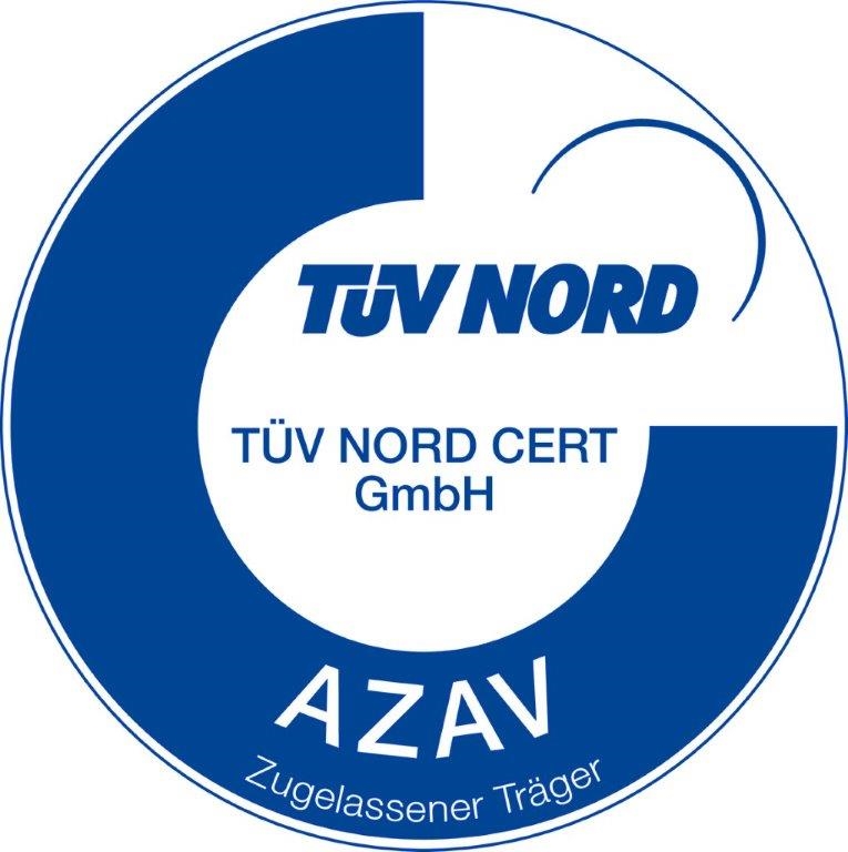 Logo für zugelassene Träger AZAV