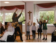 Ein temperamentvoller Auftritt des Kinderchores der Kirchengemeinde Fockbek.