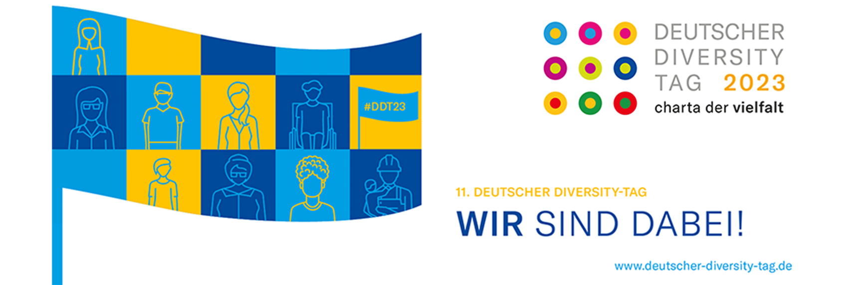 Der Countdown läuft – Seien Sie dabei! Am 23. Mai 2023 findet der 11. Deutsche Diversity-Tag statt. 