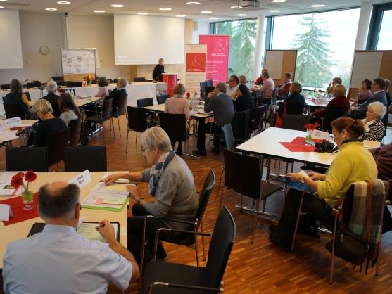 Gruppenarbeit während des Fachtages